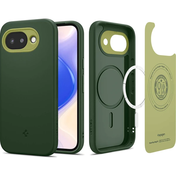 Spigen Nano Pop MagSafe kryt Google Pixel 10a avo green - Puzdra - Hlavný obrázok