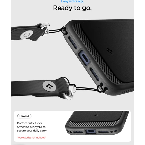Spigen Rugged Armor MagSafe kryt iPhone 18 Pro/17 Pro matná čierna - Puzdra - Obrázok 45dfaf76000c464cbfd963a365a43ff8