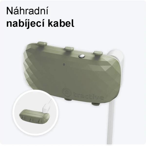 Tractive USB-A napájací kábel pre GPS DOG XL biely - Káble a redukcie - Obrázok 4603000L01
