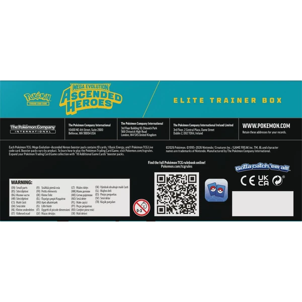 Pokémon TCG: ME02.5 - Ascended Heroes Elite Trainer Box - Pokémon karty - Obrázok 460R000K01