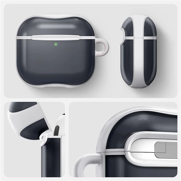 Spigen Classic C1 puzdro AirPods 4 grafitové - Puzdra - Obrázok 46134f93001b461f93e838cb1f94ed7a