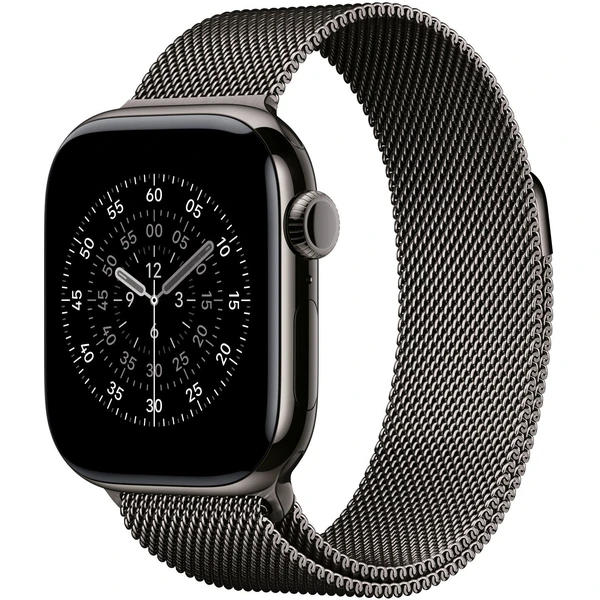 Apple Watch 41/40/38mm bridlicovo šedý milánsky ťah - Remienky - Hlavný obrázok