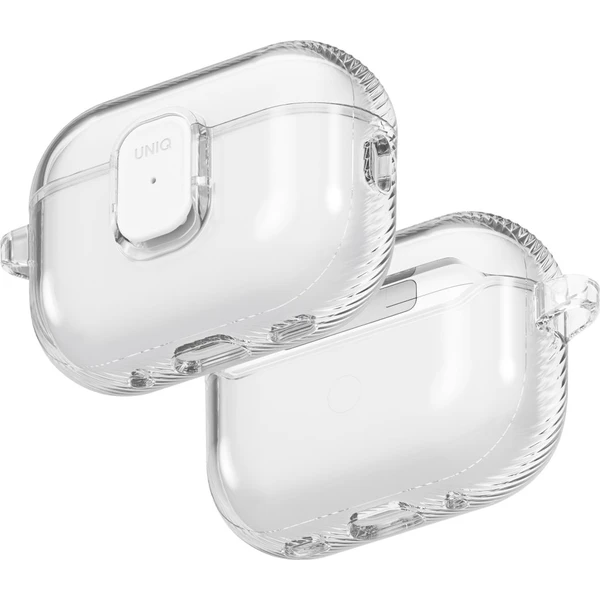 UNIQ Glase Pro Lock Case puzdro AirPods Pro 3 priehľadné - Puzdra - Obrázok 461f581599124554a9128c27dc3da70a