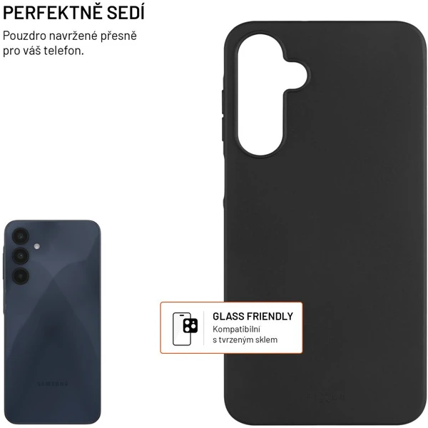 FIXED ReStory TPU recyklovaný kryt Samsung Galaxy A16 5G čierny - Puzdra - Obrázok 462a8513f6b44ac598c3f2dc9b459027