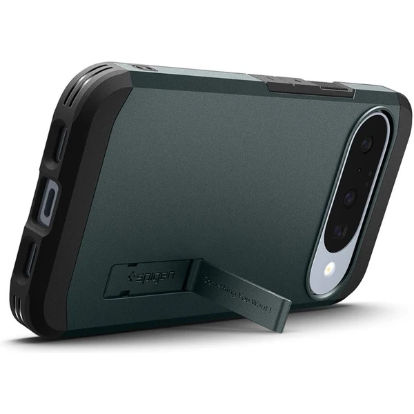 Spigen Tough Armor MagSafe kryt Google Pixel 10/10 Pro zelený - Puzdra - Obrázok 46573470c45140338e06faea51acff37
