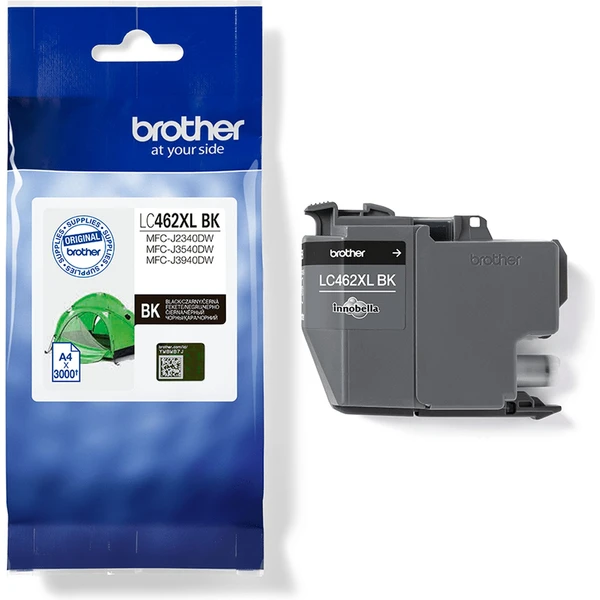 Brother LC462XLBK atrament čierny - Tonery - Obrázok 465E000O01