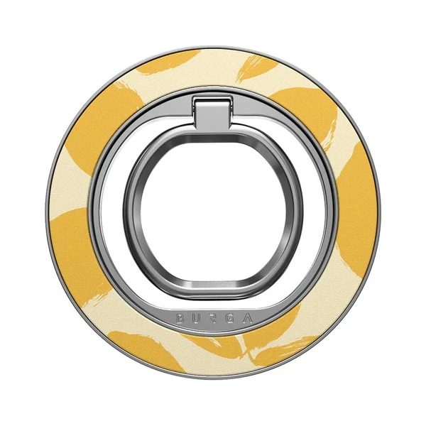 Burga Magnetic Ring držiak Lemon Tart strieborný - Držiaky - Hlavný obrázok