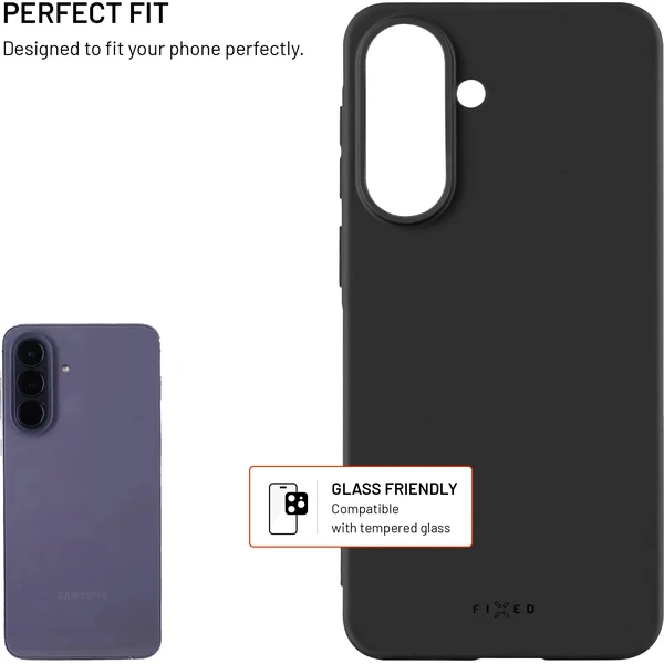 FIXED Story silikónový kryt Samsung Galaxy A57 5G čierny - Puzdra - Obrázok 4667b1f7d1f147c9843a155b1dc434c7