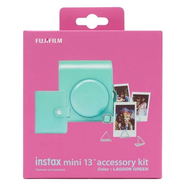 Fujifilm Instax Mini 13 Acc Kit Lagoon Green - Puzdra - Obrázok 467353c5edb14c768ac9ce711234e0fc