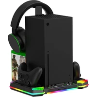 iPega XBX025S nabíjacia RGB stanica s chladením pre Xbox Series X - Nabíjačky