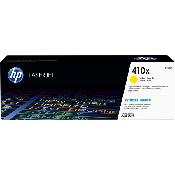 HP CF412X č. 410X Žltá originálna - Tonery - Hlavný obrázok