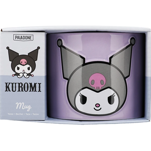 Embosovaný hrnček Paladone - Kuromi 400 ml - Hrnčeky - Obrázok 46WI000K01