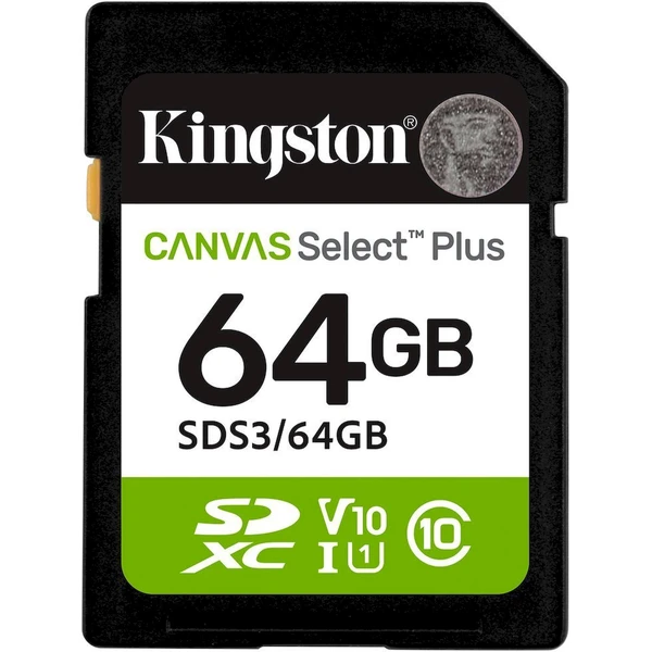 Kingston Canvas Select Plus SDXC 64GB - Pamäťové karty - Hlavný obrázok