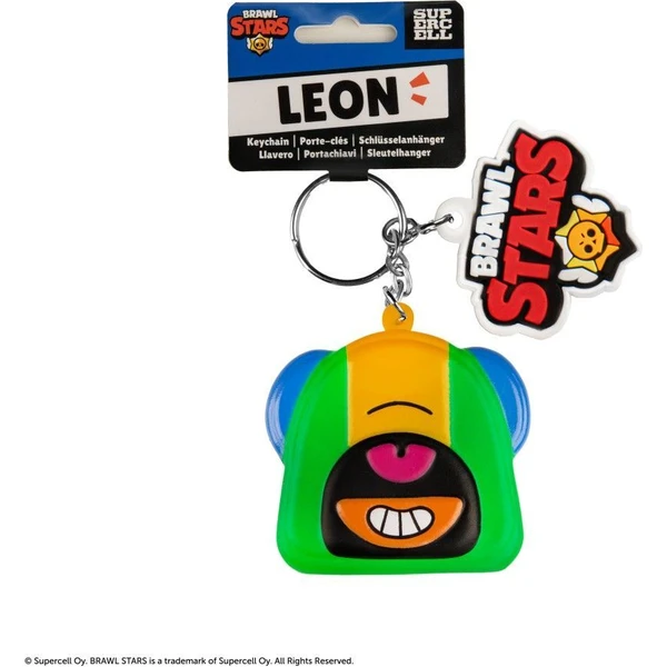Kľúčenka squishy Brawl Stars - Leon - Kľúčenky - Obrázok 46YM000K01
