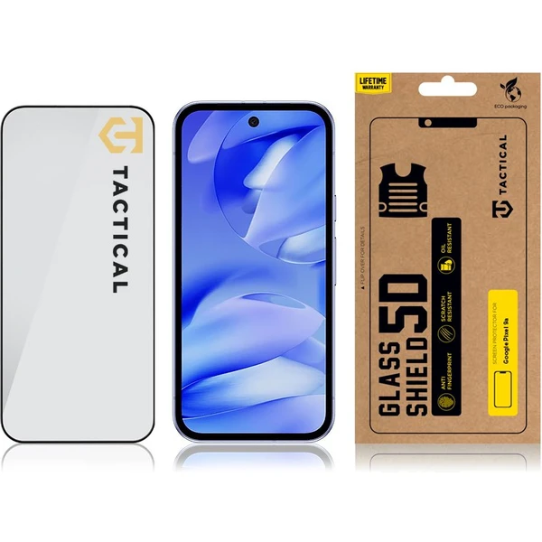 Tactical Glass Shield 5D sklo Google Pixel 9a čierny - Ochranné fólie a sklo - Obrázok 46bdfa56aecc4cbea975af3a1b6f681b