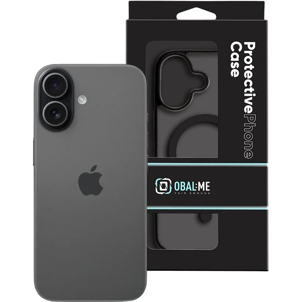 OBAL:ME MagNetix Outline kryt Apple iPhone 17 čierny - Puzdra - Obrázok 46d589187ad54031a36434472c98a316
