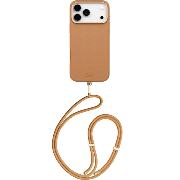UNIQ Coehl Mirelle MagSafe kryt s pútkom iPhone 17 Pro Max Pecan Brown - Puzdra - Hlavný obrázok