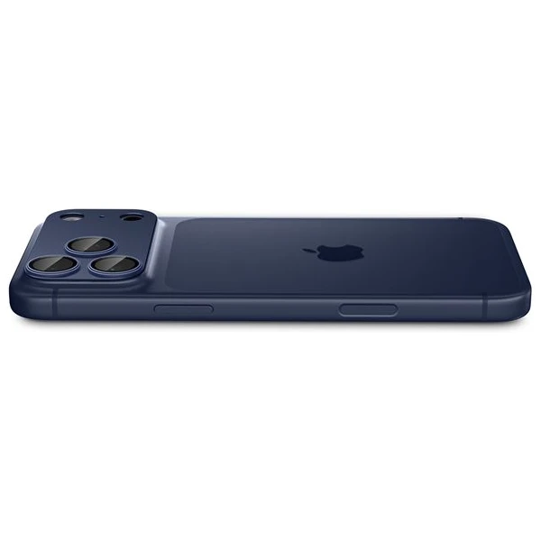 Spigen Glass TR EZ Fit Optik Pro XL sklo na fotoaparát iPhone 17 Pro Max tmavo modré - Ochranné fólie a sklo - Obrázok 4733f529e4b844349c292cfe62da3b0a