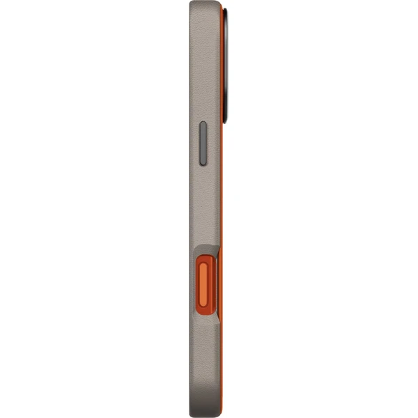 UNIQ Lyden DS Premium Leatherette MagClick MagSafe kryt iPhone 17 Pro Max Flame Orange - Puzdra - Obrázok 47502a61192a4fa7a938e94df83ed325