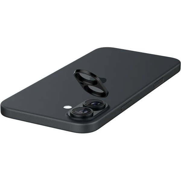 Spigen Glass tR Optik sada skiel iPhone 16/16 Plus čierna (2-pack) - Ochranné fólie a sklo - Obrázok 47679135fcad438b9bed23fcba587143