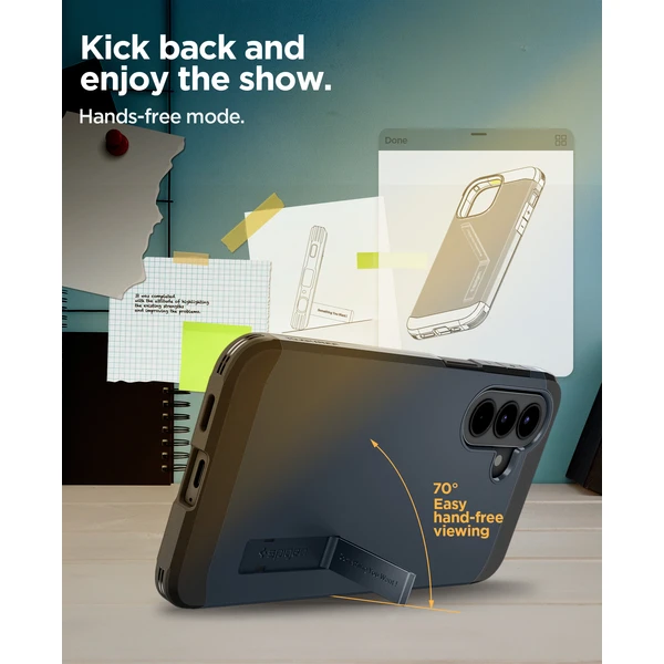 Spigen Tough Armor kryt Samsung Galaxy A57 5G metal slate - Puzdra - Obrázok 47758009d7f5410790e15944e904b47b