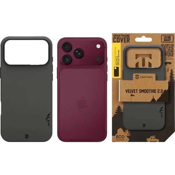 Tactical MagForce Velvet Smoothie 2.0 Kryt pre Apple iPhone 17 Pro Max/18 Pro Max Bazooka - Puzdra - Obrázok 477b53fa50564f82ab86b5f5c3fe576f