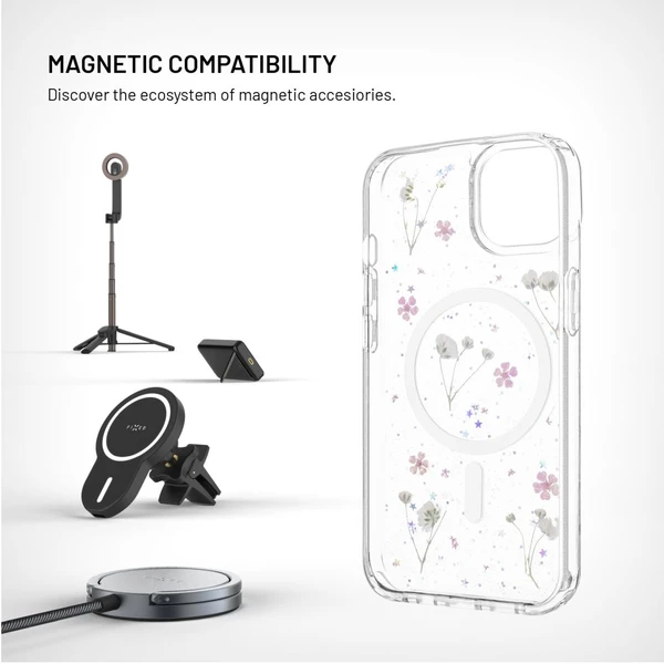 FIXED MagBloom kryt s MagSafe Apple iPhone 13/14 Blush Plum - Puzdra - Obrázok 479aa6ef1a4c41dd9d6b5b8faa9c6a24