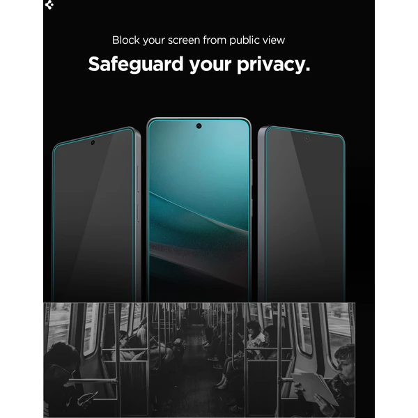 Spigen Glass tR EZ Fit Pro HD (Privacy) sklo Samsung Galaxy S26 číre (2ks) - Ochranné fólie a sklo - Obrázok 479b36d5a85644c2bff78b309d20d040