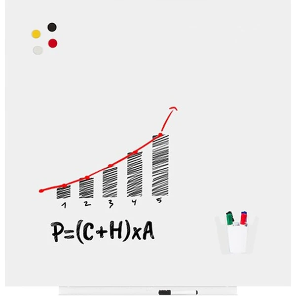 Rocada Skin 6525PRO magnetická tabuľa biela - Magnetické tabule - Obrázok 47EN000K01