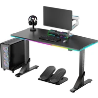 Ultradesk IRON herný stôl čierny - Stoly