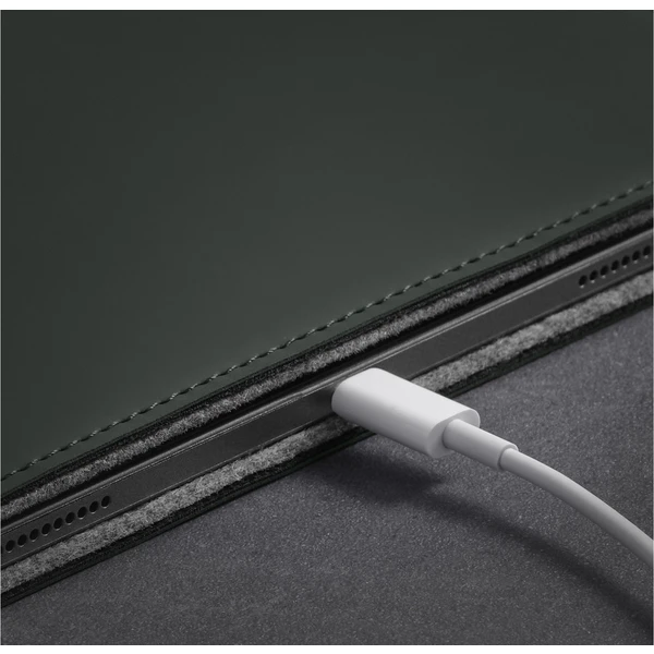 Woolnut matné PU puzdro na iPad Pro 12,9"/iPad Pro 13"/iPad Air 13" tmavozelené - Puzdra - Obrázok 47JR100501