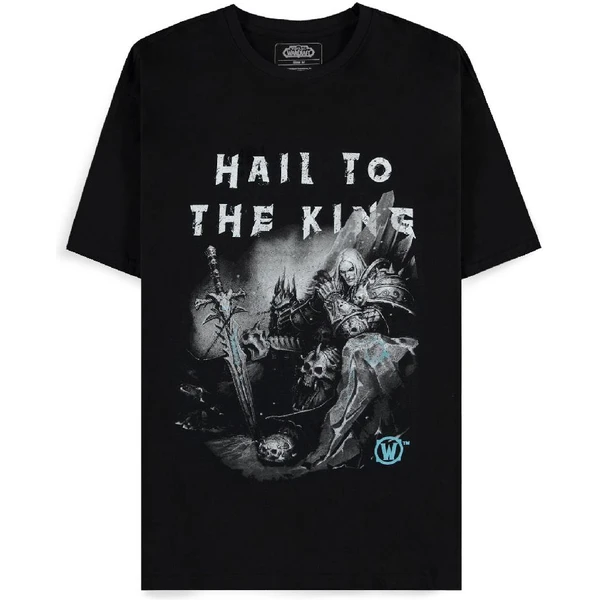 Tričko World Of Warcraft - Hail To The King XL - Tričká - Hlavný obrázok