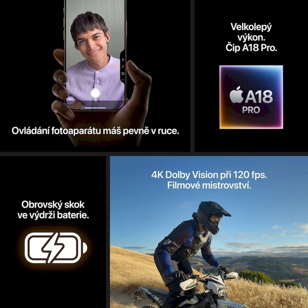 Apple iPhone 16 Pro Max 256GB čierny titán - Mobilné telefóny - Obrázok 47PD000K01