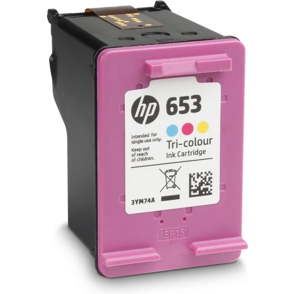 HP 3YM74AE č. 653 Viacfarebná originálna - Cartridge - Obrázok 47PG100501