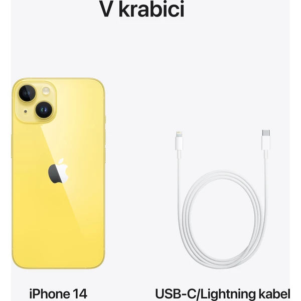 Apple iPhone 14 512GB žltý - Mobilné telefóny - Obrázok 47RL100501