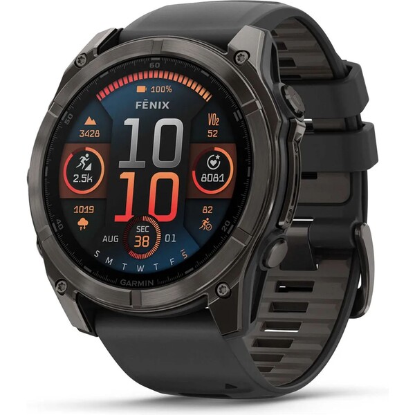 E-shop Garmin Fenix 8 AMOLED Sapphire 51 mm čierne