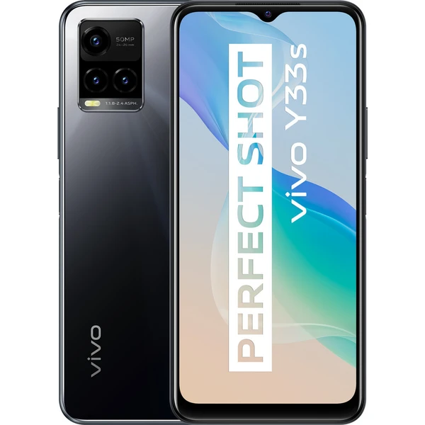 VIVO Y33s 8GB/128GB Mirror Black - Mobilné telefóny - Hlavný obrázok