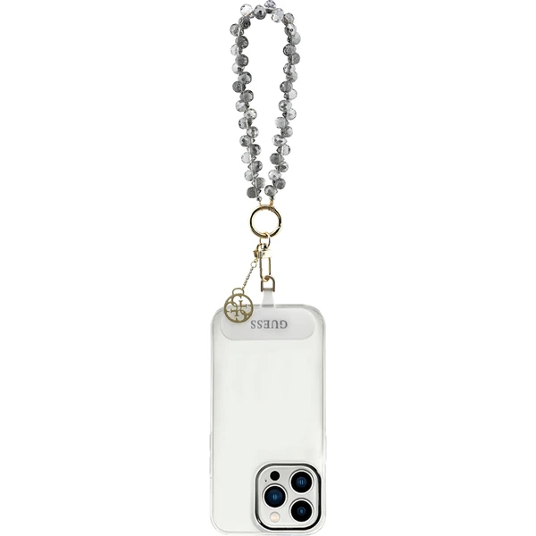 Guess univerzálny popruh na ruku Crystals 4G Charm čierny - Popruhy a crossbody - Obrázok 47eb9a1a2ed94879b921391bf0a4d6b1