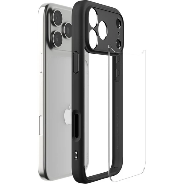 Spigen Ultra Hybrid kryt iPhone 17 Pro Max matte black - Puzdra - Obrázok 47f31d10568a4629b6f8eb348d52383d
