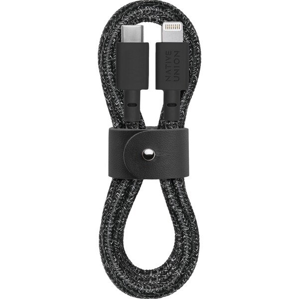 Native Union Belt Cable USB-C/Lightning kábel, 1.2m, cosmo - Káble a redukcie - Hlavný obrázok