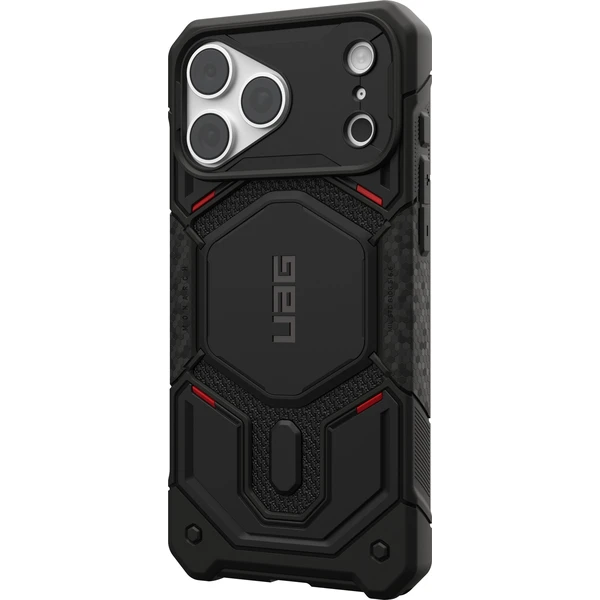 UAG Monarch Pro MagSafe, kevlar black - iPhone 2026 Pro Max/17 Pro Max - Puzdra - Obrázok 481c4ce4a2e6471d952737b4212f3ae1
