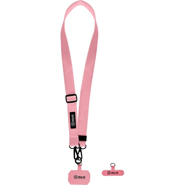 E-shop OBAL:ME NeckTag Ribbon popruh na telefón ružový
