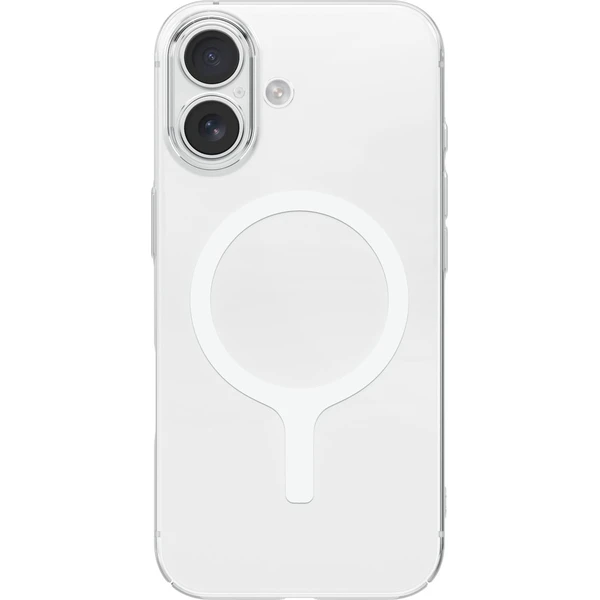 UNIQ Airsuit MagClick MagSafe kryt iPhone 17 Lesklý Priehľadný/Biely - Puzdra - Obrázok 4831ac6a9c0f43fb8eaa157ae63aba4d
