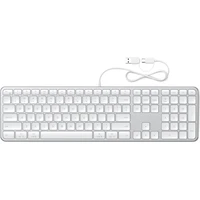 Satechi Slim LX3 drôtová klávesnica (US English) strieborná - Klávesnice