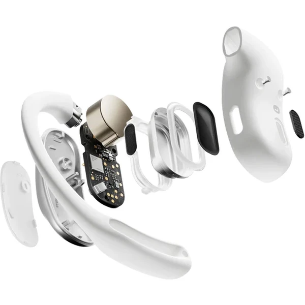 Shokz OpenFit Air Bluetooth slúchadlá biela - Slúchadlá - Obrázok 4845000O01
