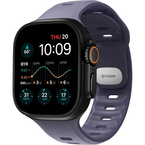 Nomad Tempo Band FKM remienok Apple Watch 49mm/Ultra purple - Remienky - Obrázok 48551555842b4c7b8a6c1351fb0273e6