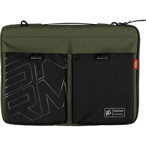 SKINARMA Jager Sleeve puzdro pre 13"/14" MacBook Olive - Puzdra - Hlavný obrázok