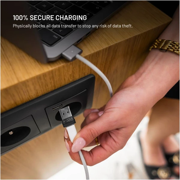 FIXED Data Blocker USB-C/USB-A redukcia 240W čierna - Káble a redukcie - Obrázok 4868263f3e6f417ea98033648bc1b455