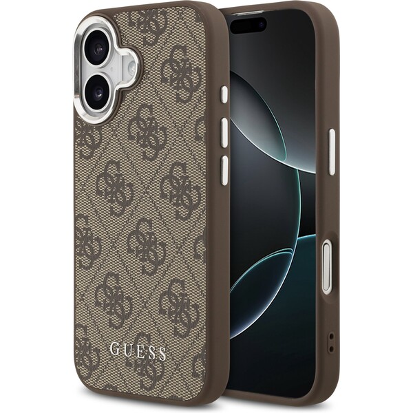 E-shop Guess 4G MagSafe kryt iPhone 17 hnedý