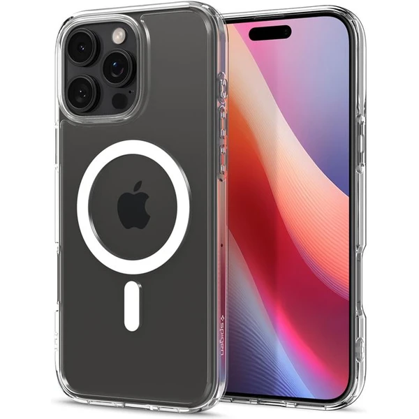 Spigen Crystal Hybrid MagSafe kryt iPhone 16 Pro white - Puzdra - Hlavný obrázok